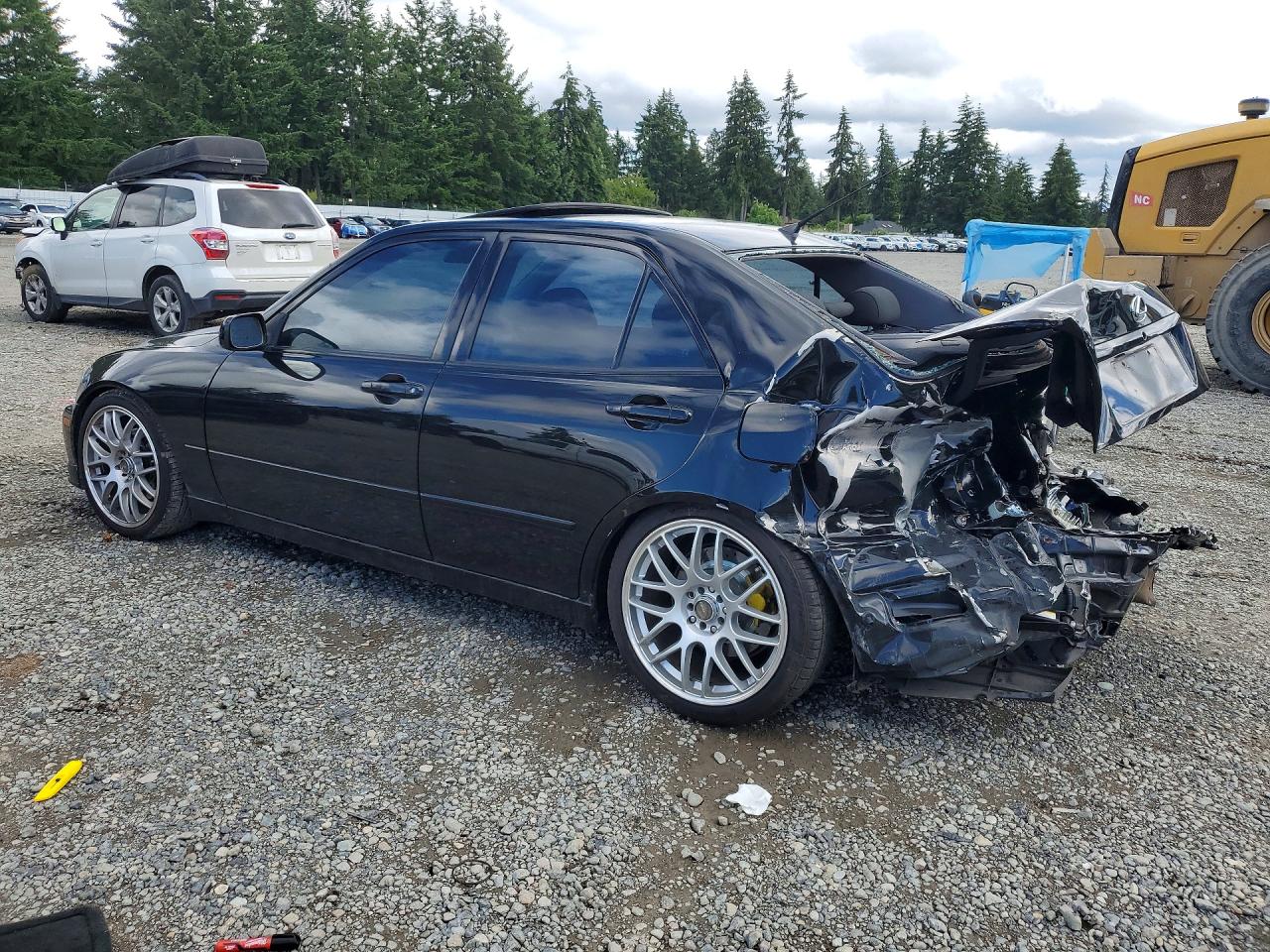 2001 Lexus Is 300 Black vin: JTHBD182910027867