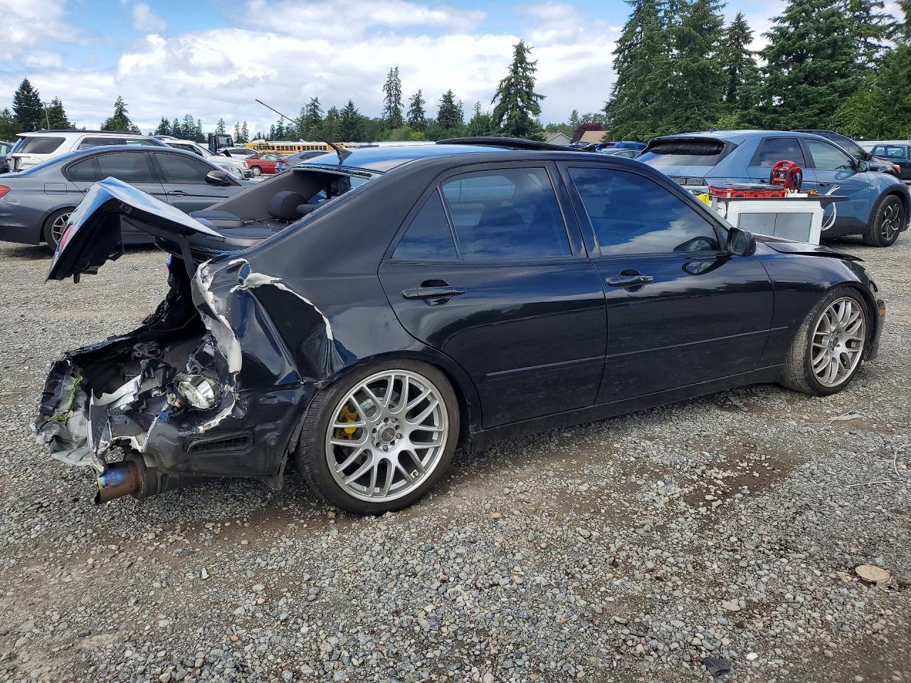 2001 Lexus Is 300 Black vin: JTHBD182910027867