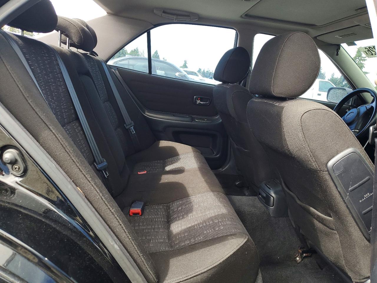 2001 Lexus Is 300 Black vin: JTHBD182910027867