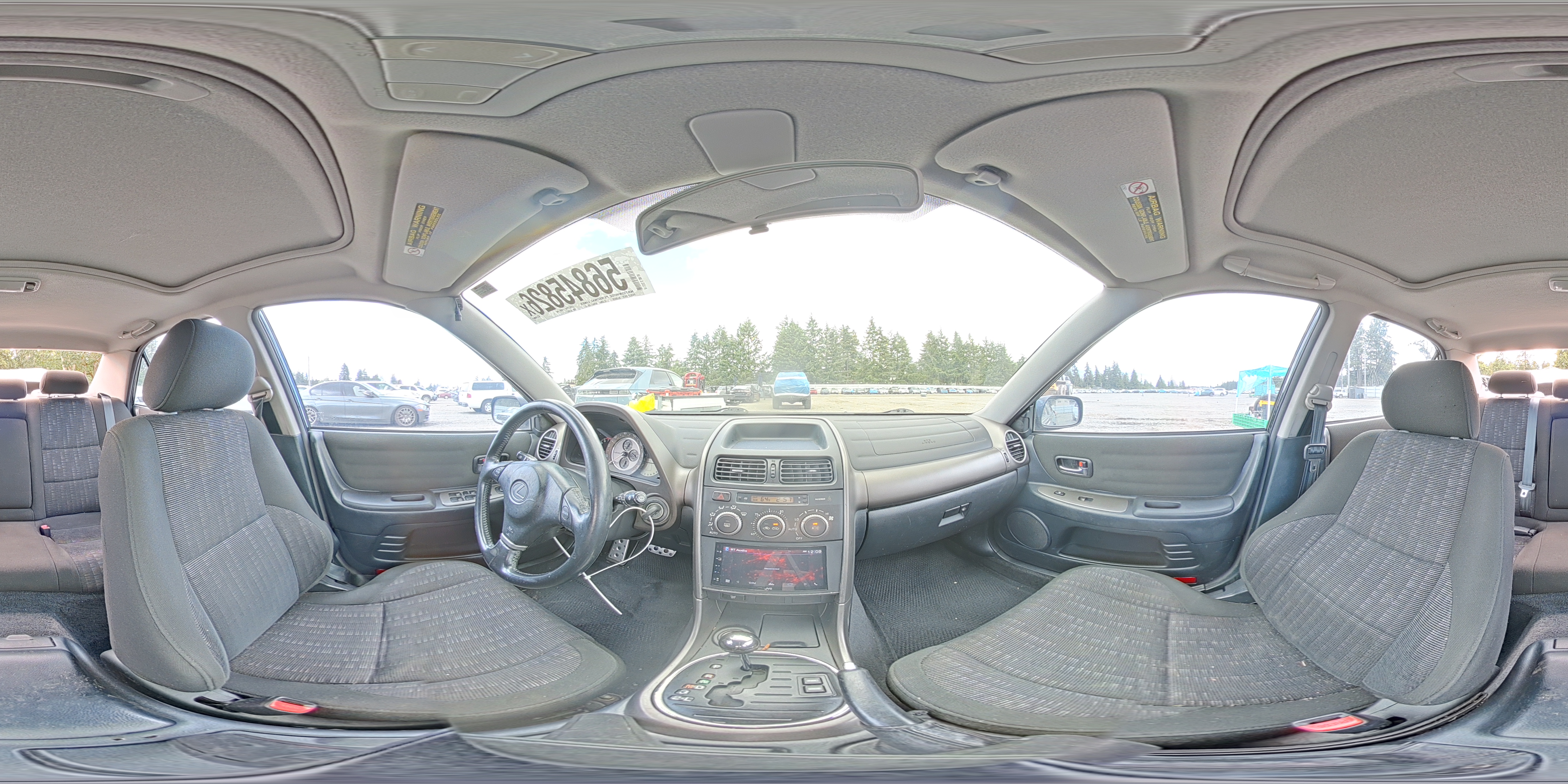 2001 Lexus Is 300 Black vin: JTHBD182910027867