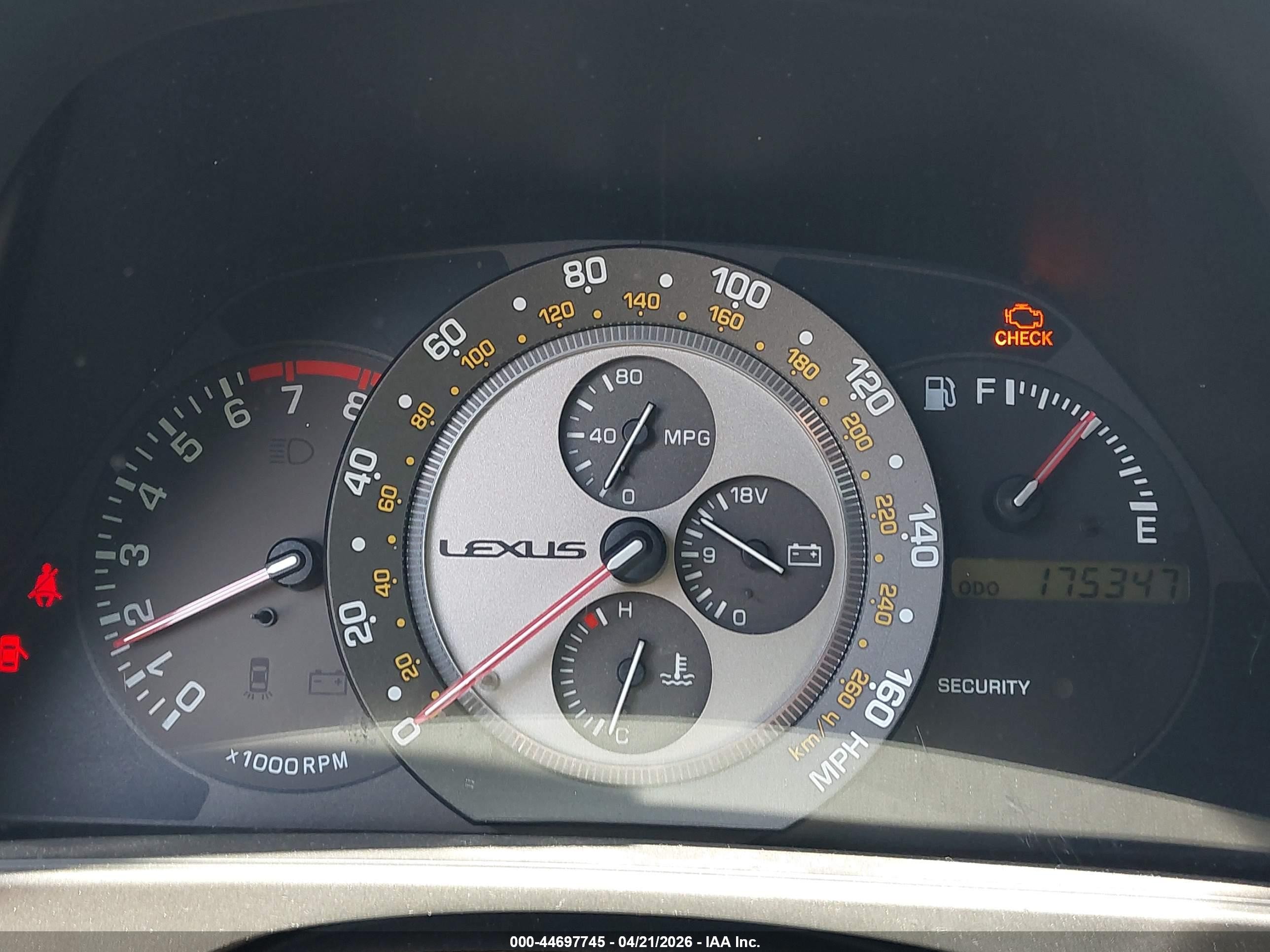 2001 Lexus Is 300 Gray vin: JTHBD182X10023486