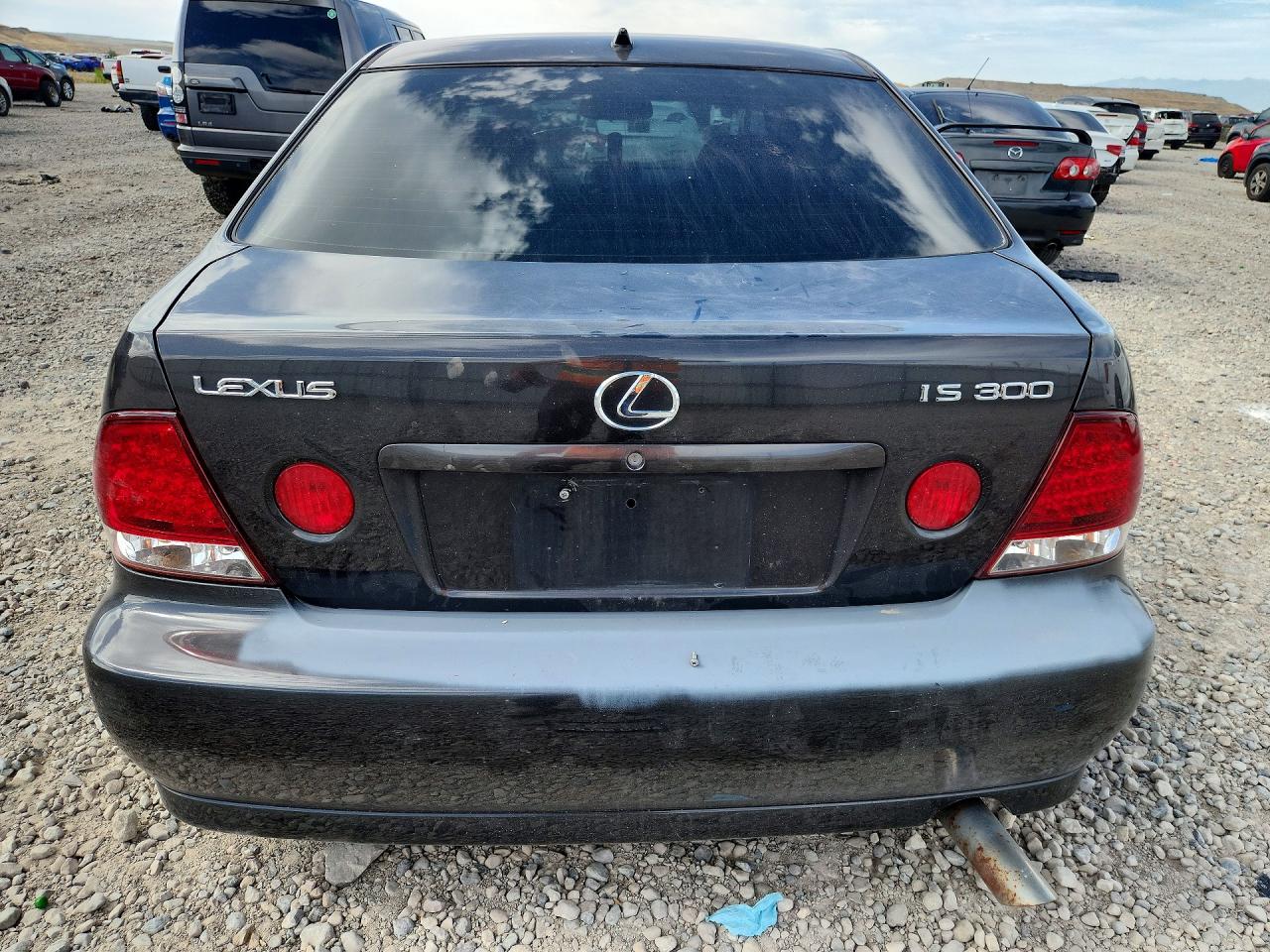2004 Lexus Is 300 Black vin: JTHBD192040081464