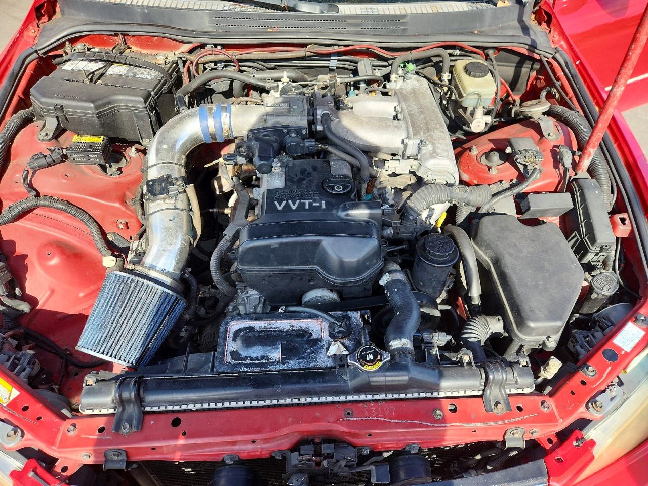 2004 Lexus Is 300 Красный vin: JTHBD192040089810