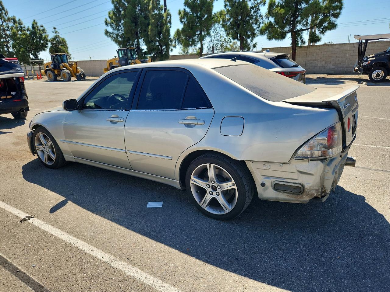 2005 Lexus Is 300 Base Серый vin: JTHBD192050095365
