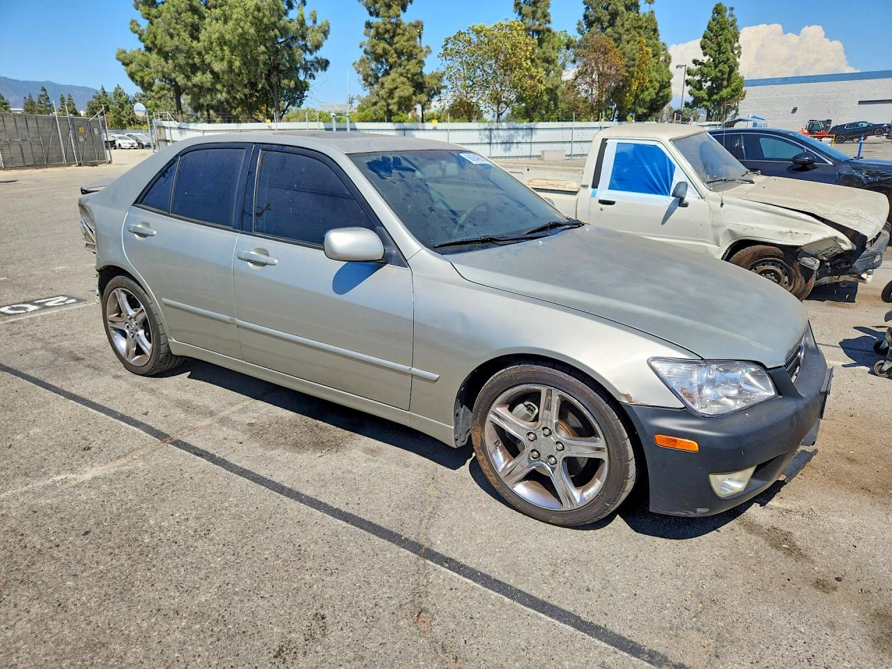 2005 Lexus Is 300 Base Серый vin: JTHBD192050095365