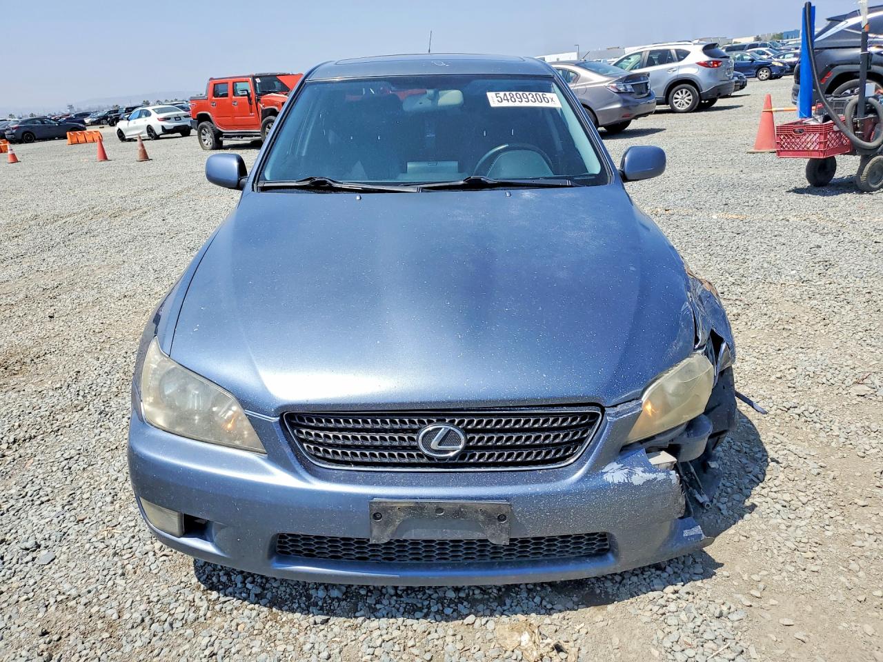 2005 Lexus Is 300 Gray vin: JTHBD192050096905