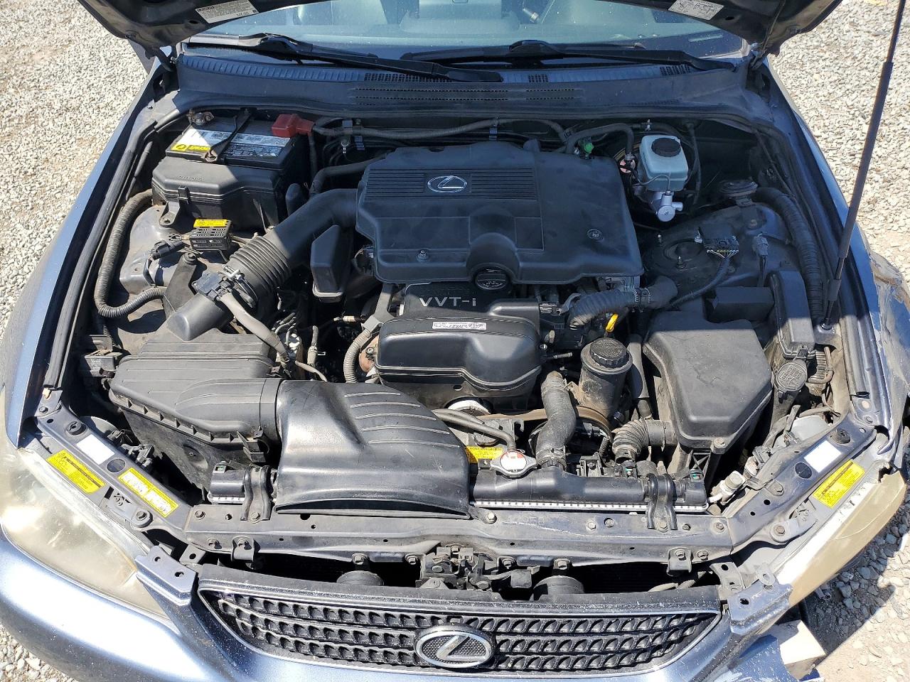 2005 Lexus Is 300 Gray vin: JTHBD192050096905