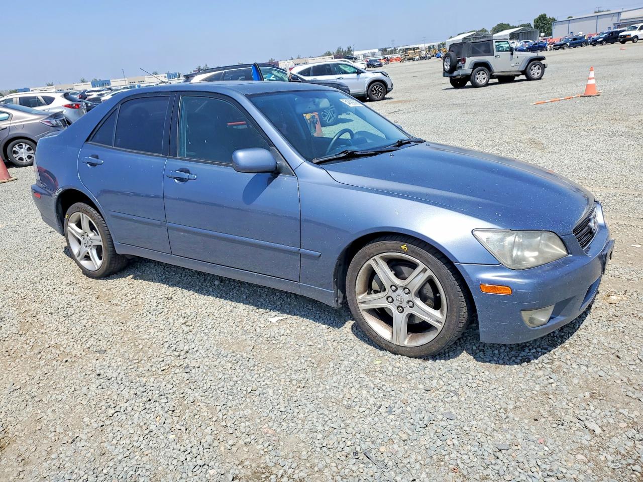 2005 Lexus Is 300 Gray vin: JTHBD192050096905