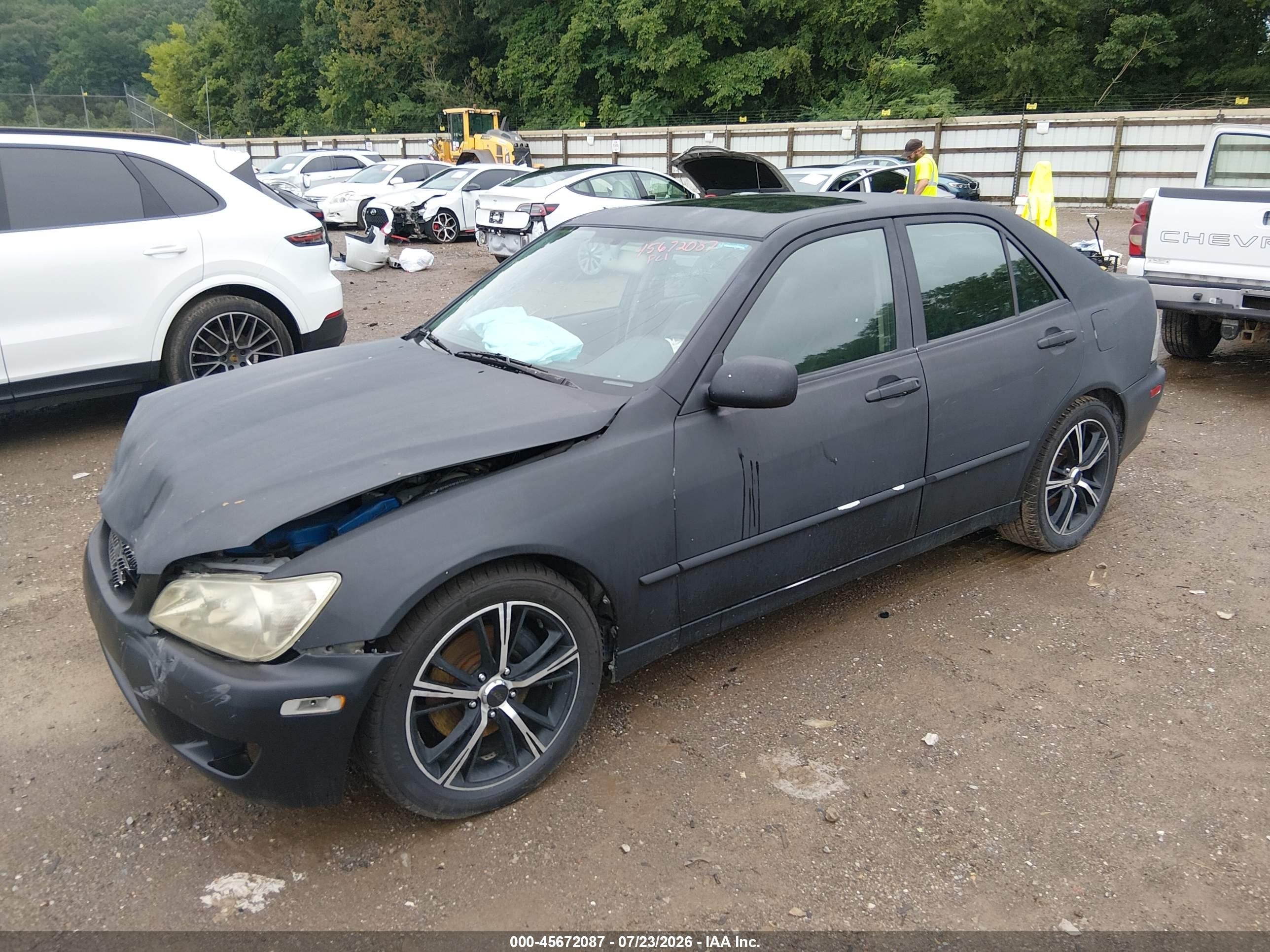 2002 Lexus Is 300   Black vin: JTHBD192120052617