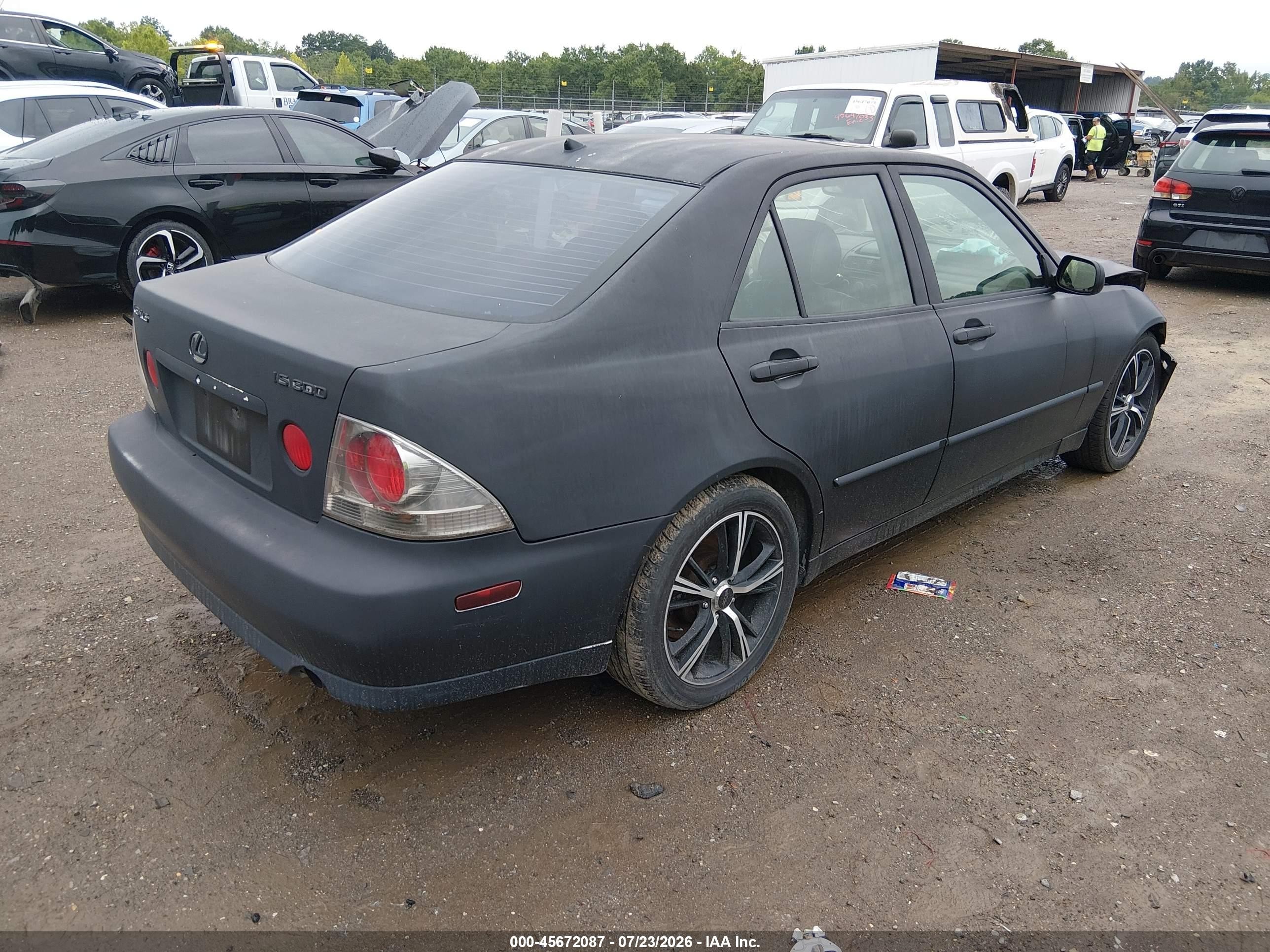 2002 Lexus Is 300   Black vin: JTHBD192120052617