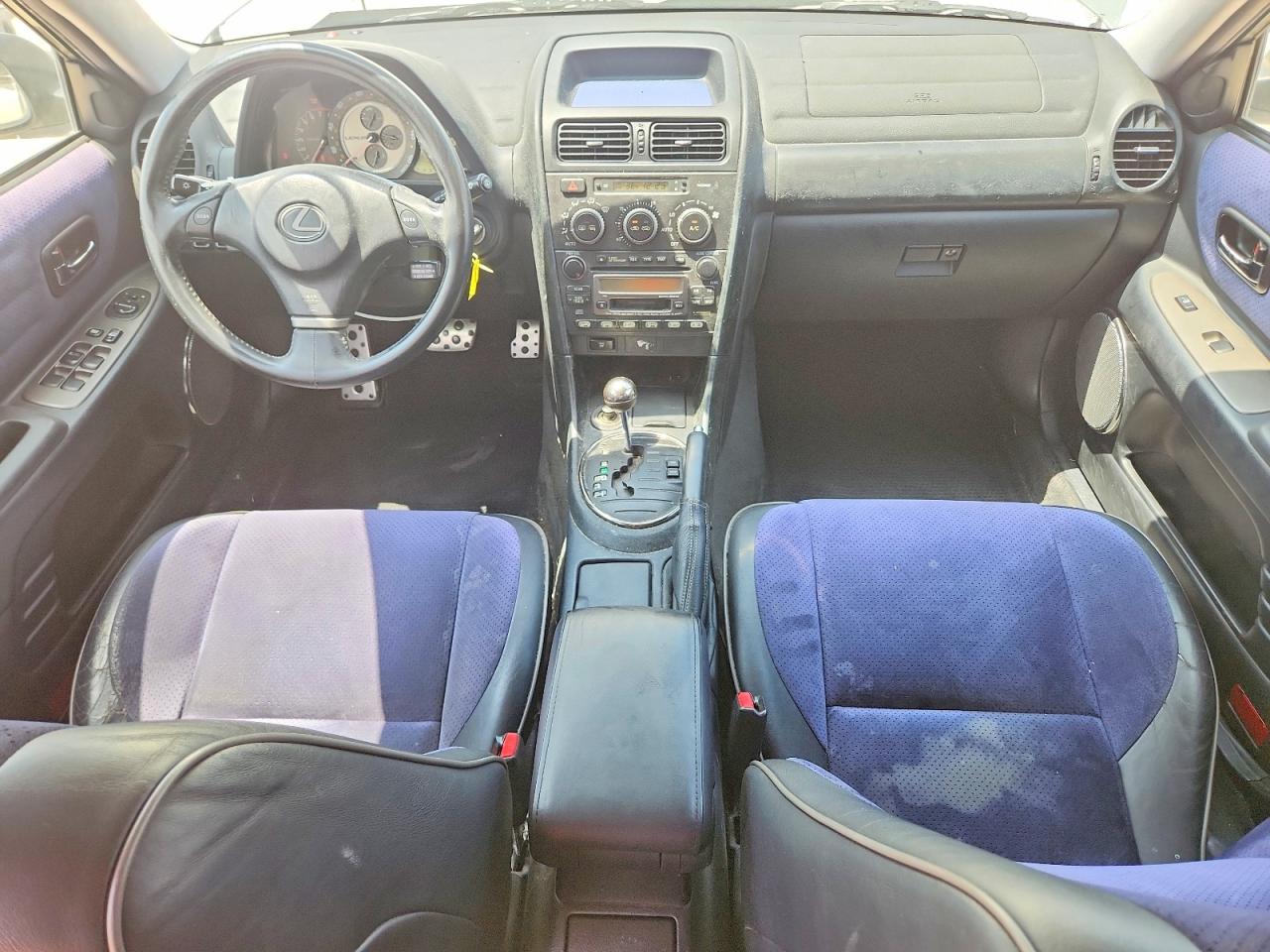 2003 Lexus Is 300 Base Silver vin: JTHBD192130073551