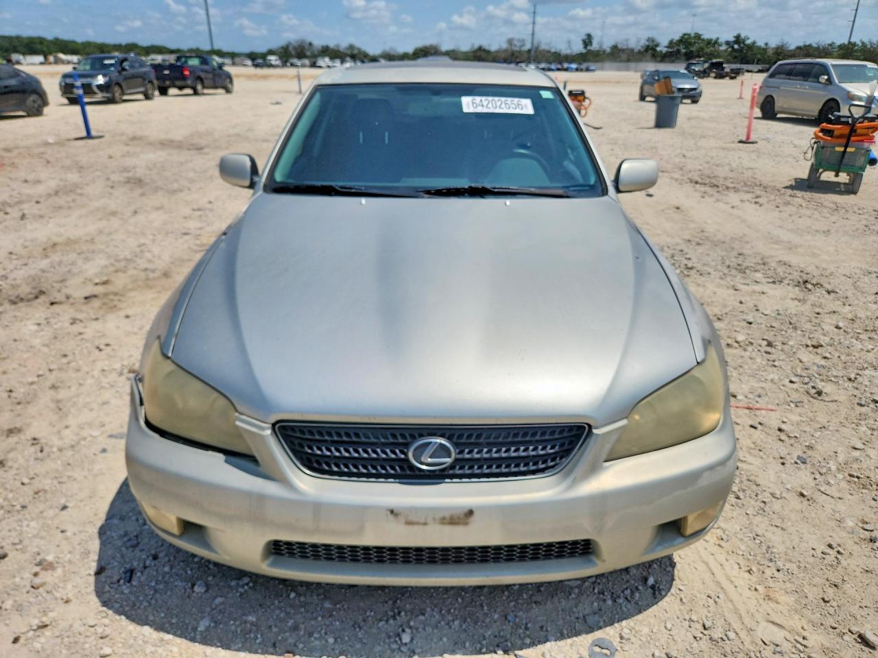 2003 Lexus Is 300 Base Silver vin: JTHBD192130073551