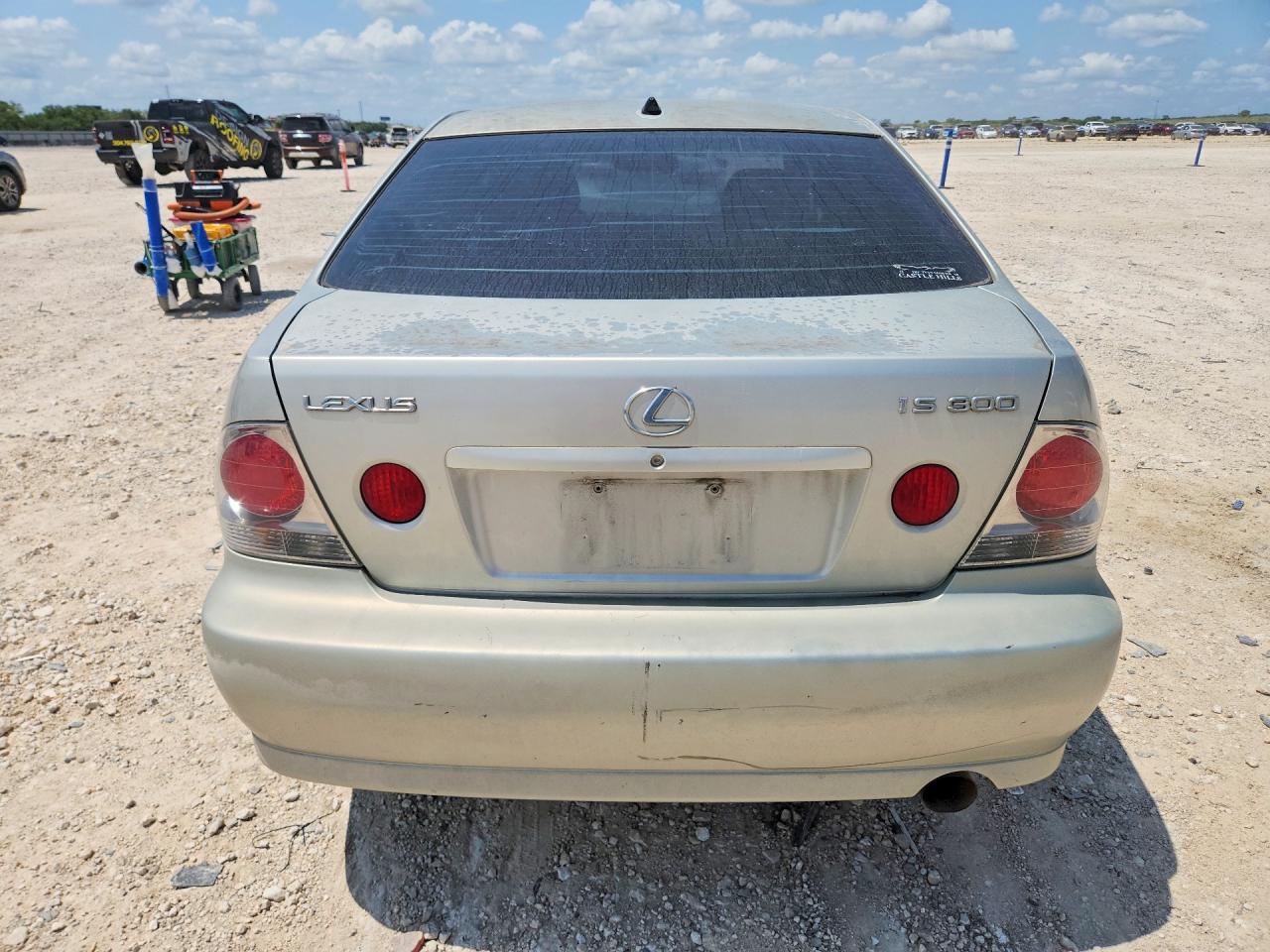 2003 Lexus Is 300 Base Silver vin: JTHBD192130073551