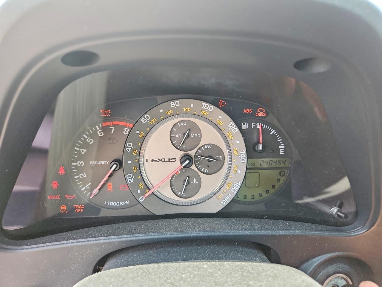 2003 Lexus Is 300 Base Silver vin: JTHBD192130073551