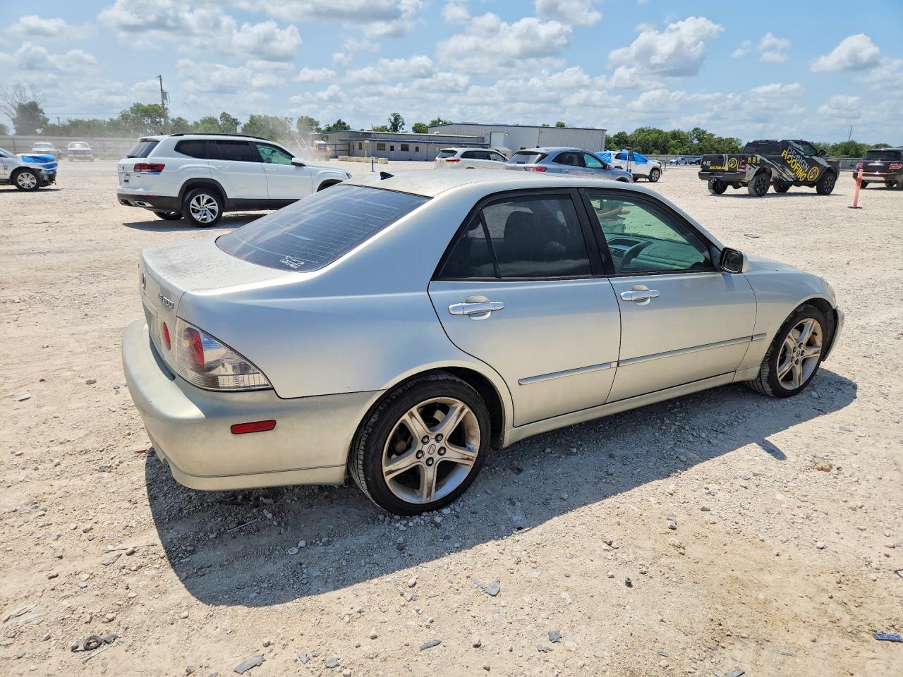 2003 Lexus Is 300 Base Silver vin: JTHBD192130073551