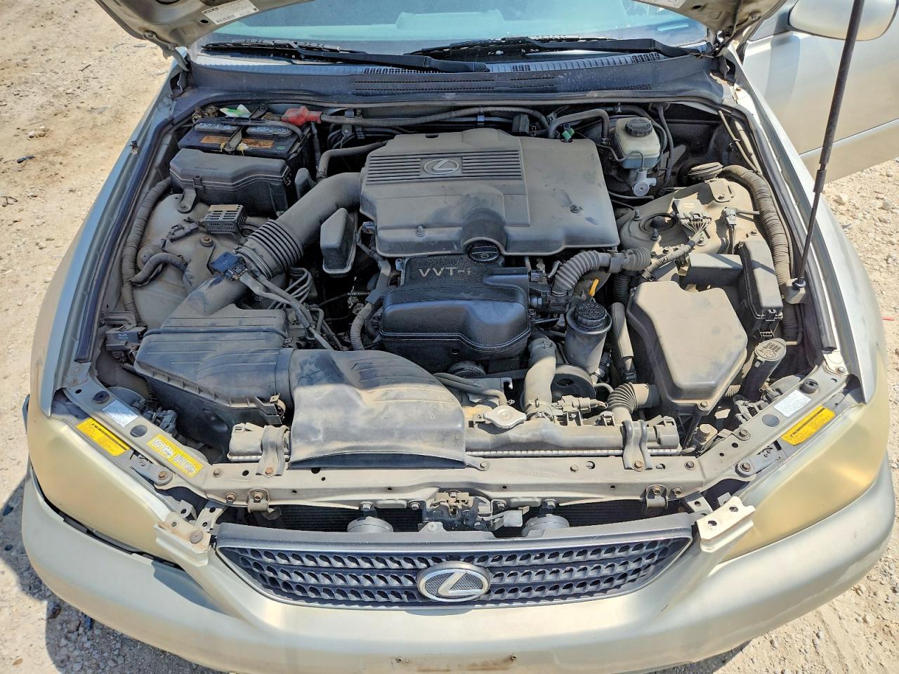 2003 Lexus Is 300 Base Silver vin: JTHBD192130073551