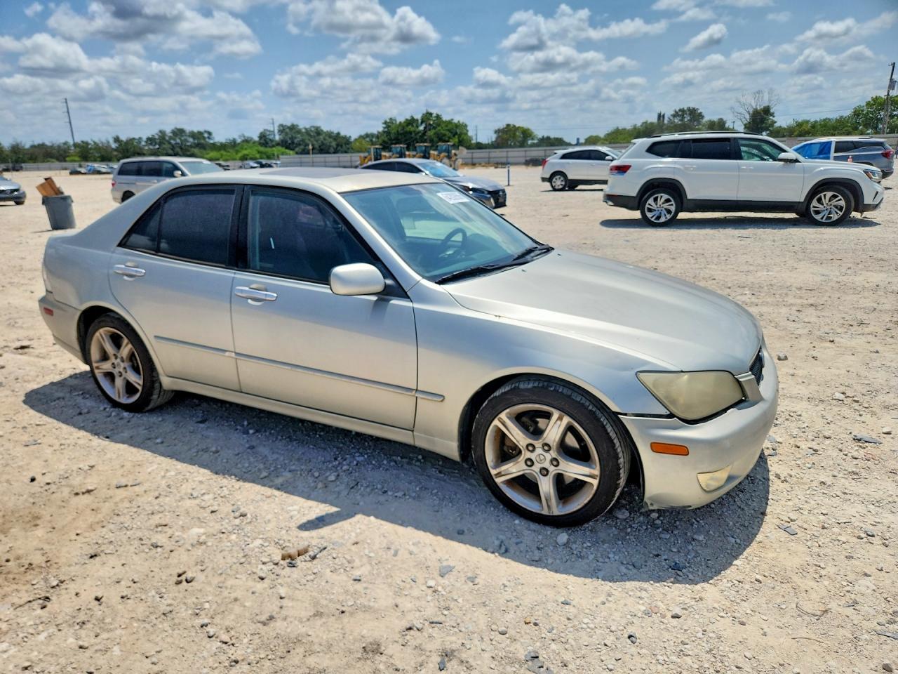2003 Lexus Is 300 Base Silver vin: JTHBD192130073551