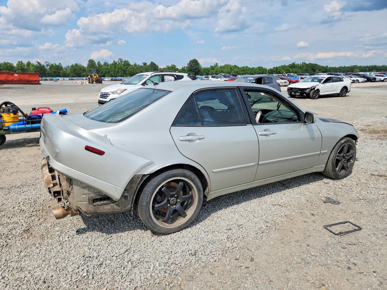 2004 Lexus Is 300 Silver vin: JTHBD192140091971