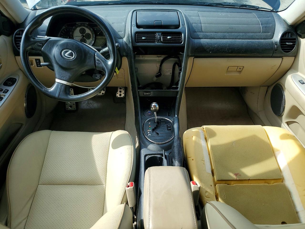 2005 Lexus Is 300 Blue vin: JTHBD192150101495