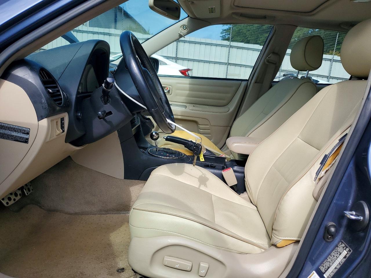 2005 Lexus Is 300 Blue vin: JTHBD192150101495