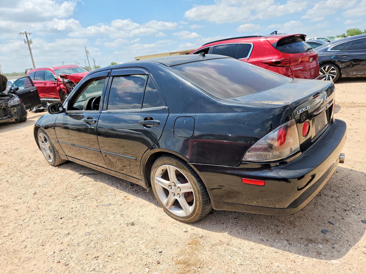 2002 Lexus Is 300 Black vin: JTHBD192220056093