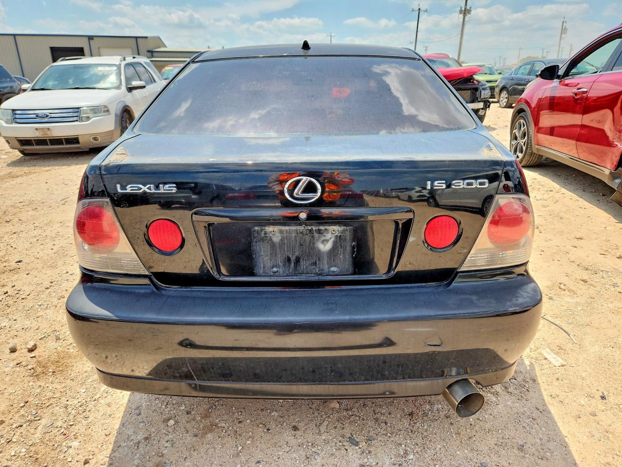 2002 Lexus Is 300 Black vin: JTHBD192220056093
