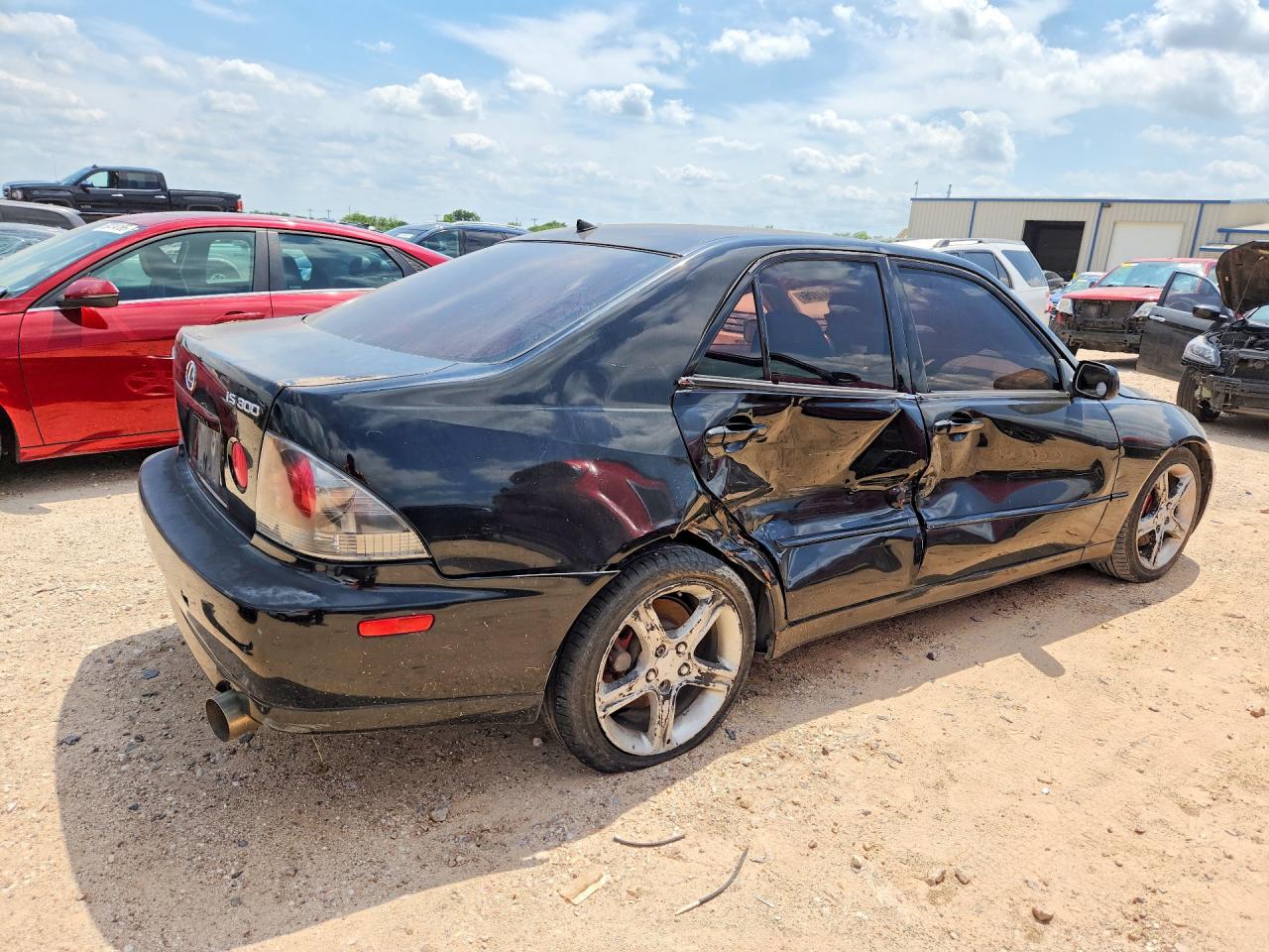 2002 Lexus Is 300 Black vin: JTHBD192220056093