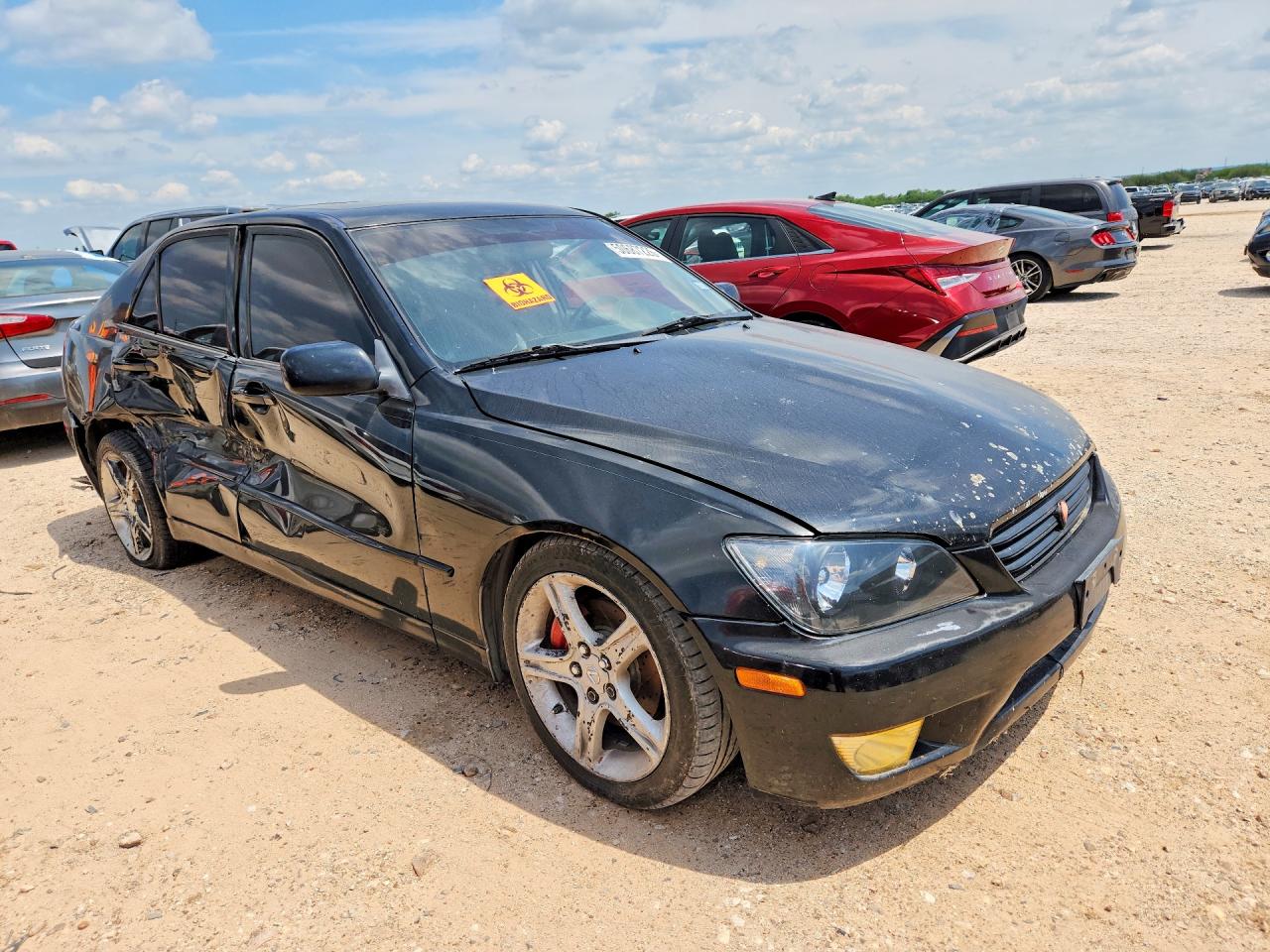 2002 Lexus Is 300 Black vin: JTHBD192220056093