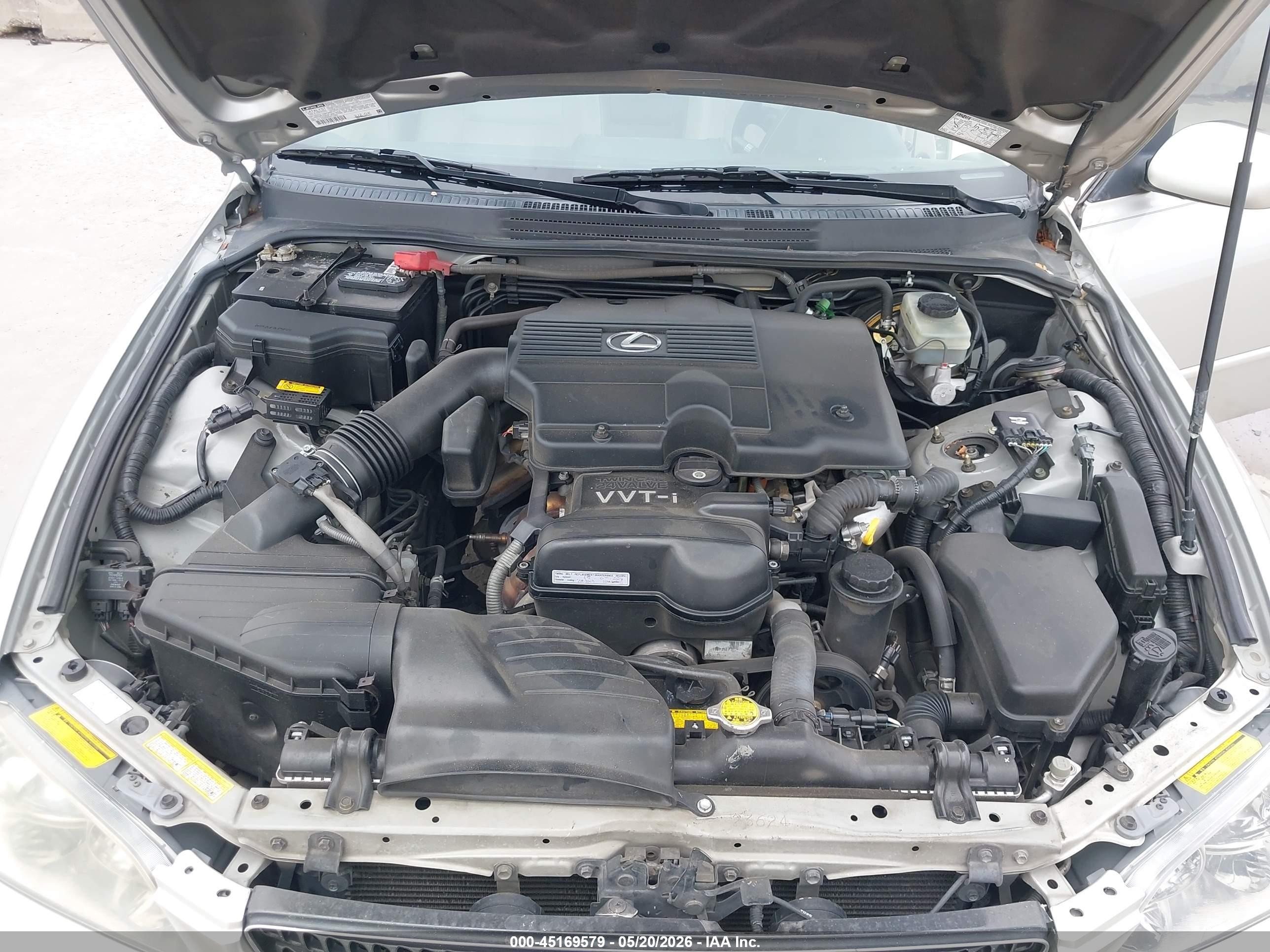 2003 Lexus Is 300   Beige vin: JTHBD192230080069