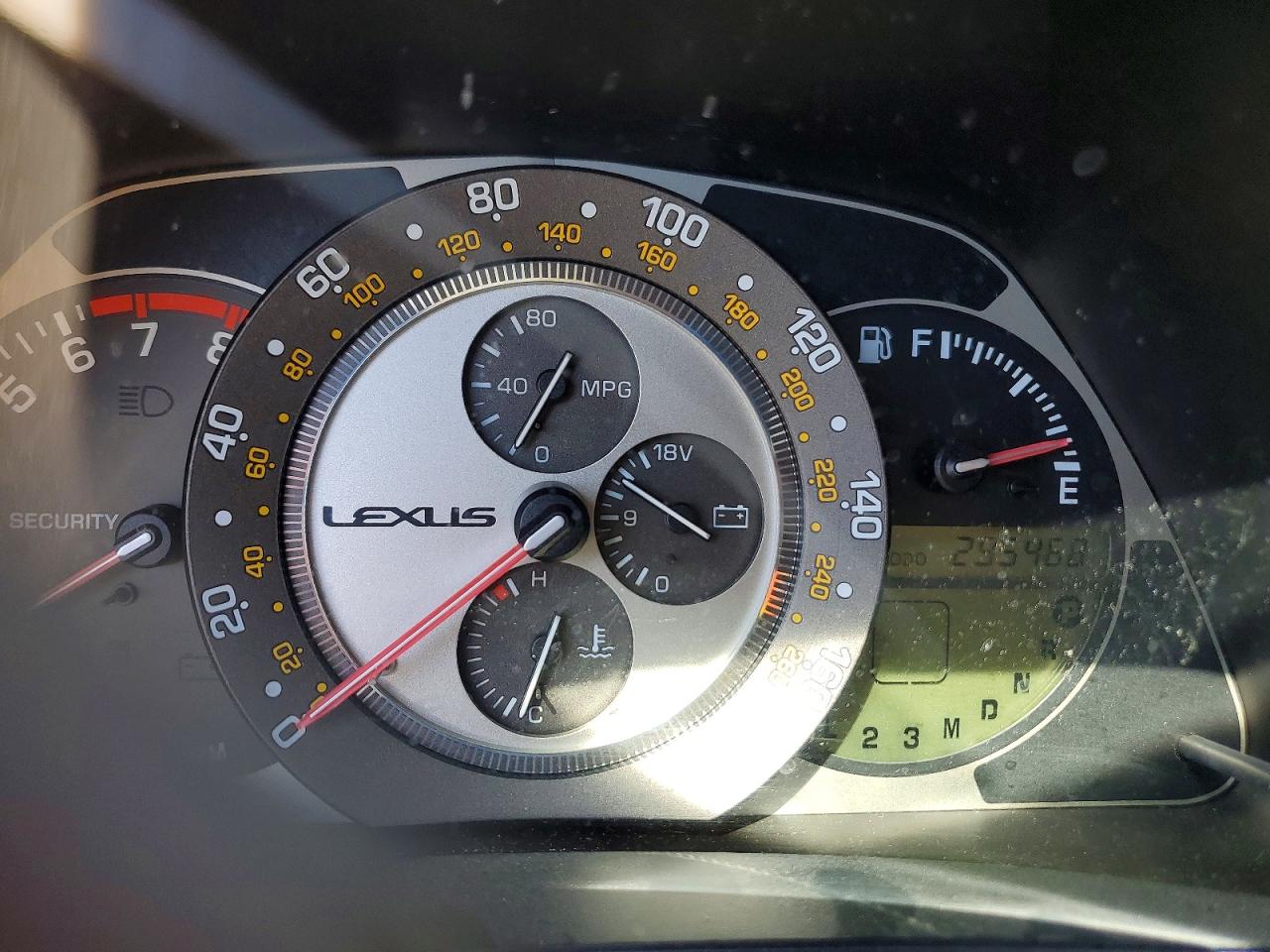 2004 Lexus Is 300 White vin: JTHBD192240082003