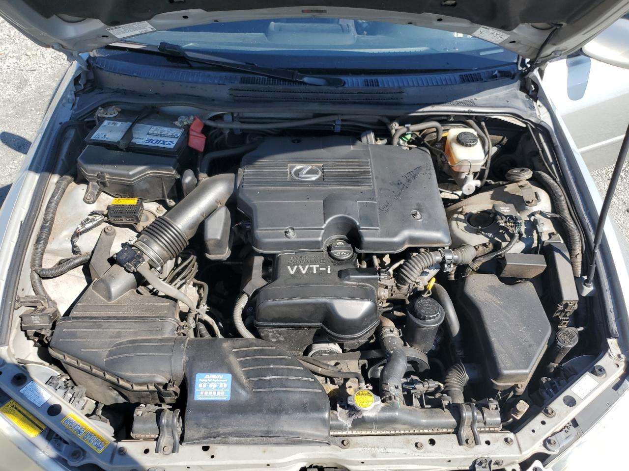 2004 Lexus Is 300 Base Серебряный vin: JTHBD192240085869