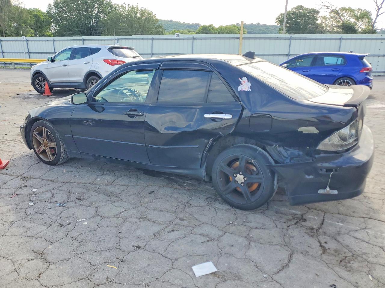 2002 Lexus Is 300 Base Черный vin: JTHBD192320047533