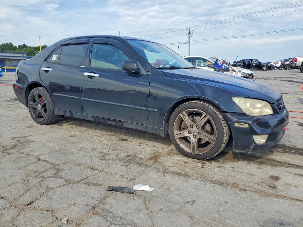 2002 Lexus Is 300 Base Черный vin: JTHBD192320047533