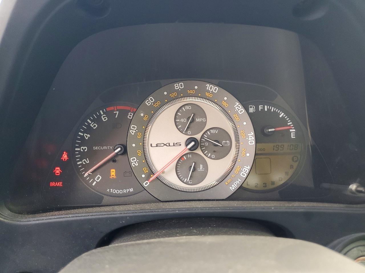 2002 Lexus Is 300 Base Черный vin: JTHBD192320047533