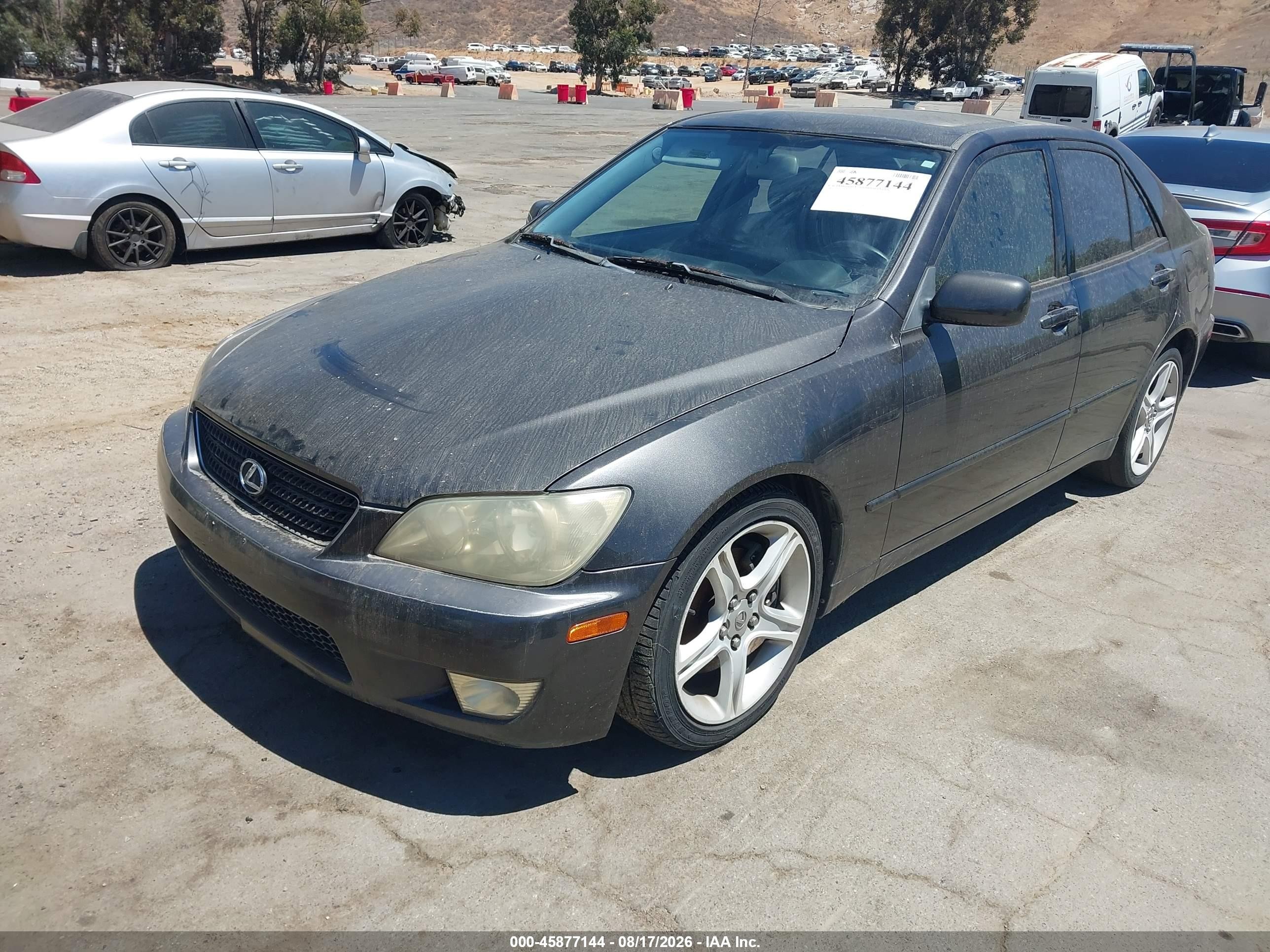 2003 Lexus Is 300   Gray vin: JTHBD192330065144