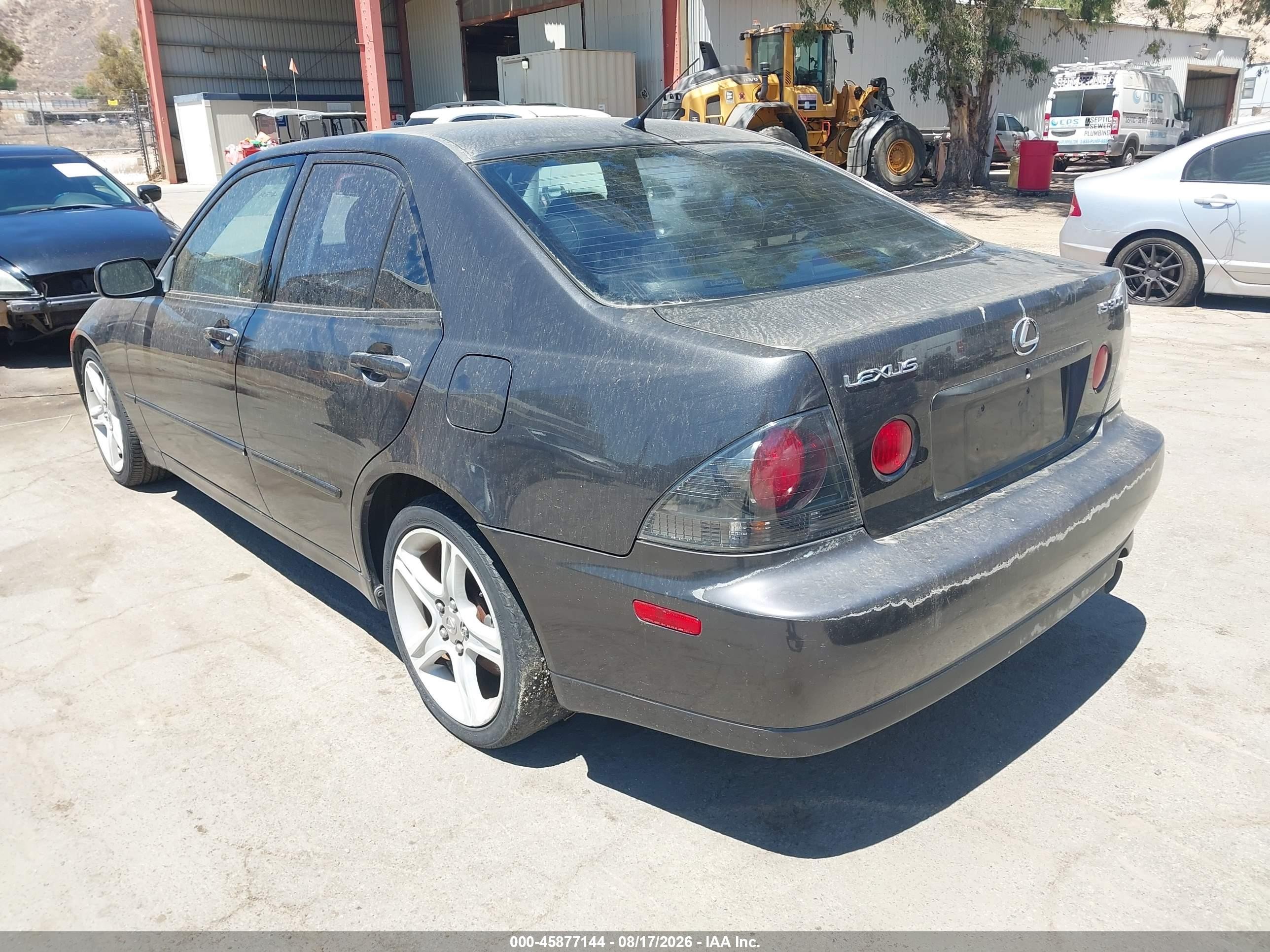 2003 Lexus Is 300   Gray vin: JTHBD192330065144
