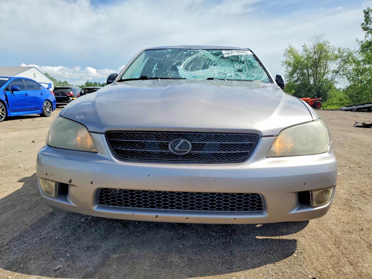 2003 Lexus Is 300 Серебряный vin: JTHBD192330074801