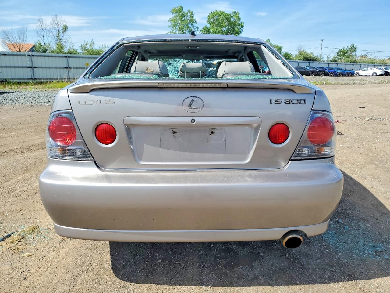 2003 Lexus Is 300 Серебряный vin: JTHBD192330074801