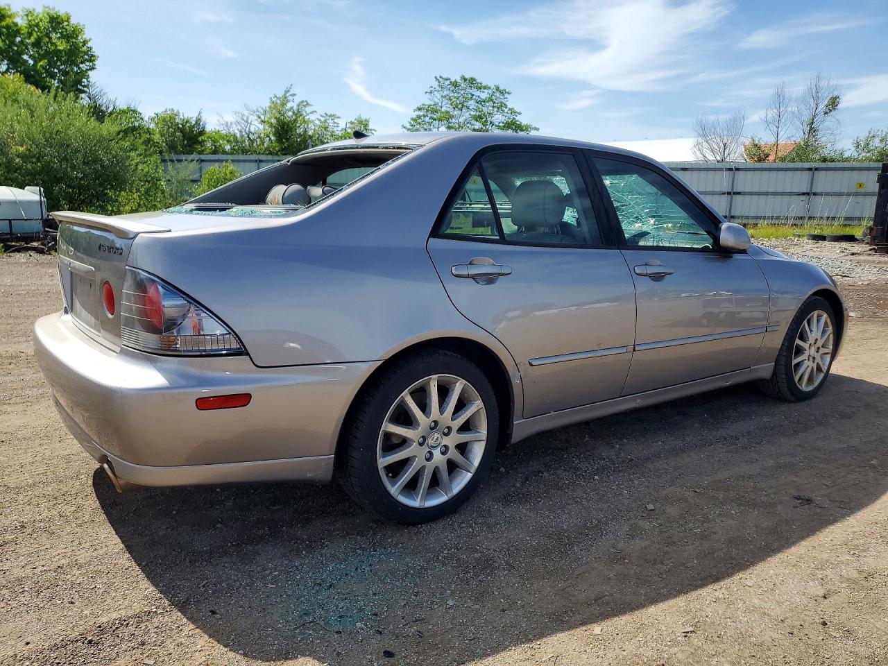 2003 Lexus Is 300 Серебряный vin: JTHBD192330074801