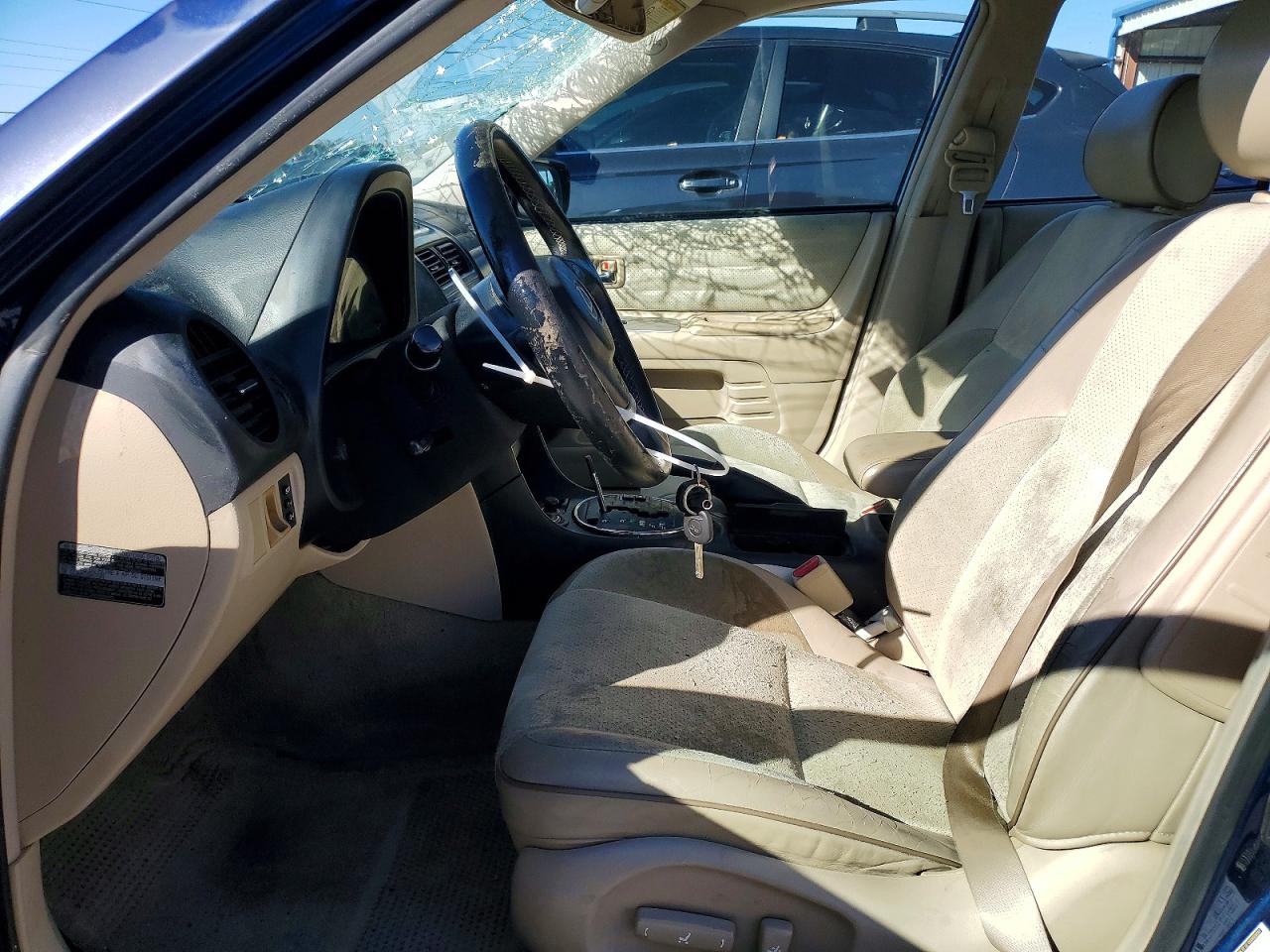 2004 Lexus Is 300 Blue vin: JTHBD192340082821