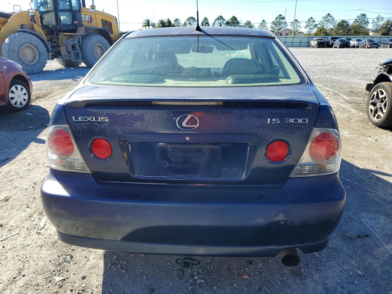 2004 Lexus Is 300 Blue vin: JTHBD192340082821