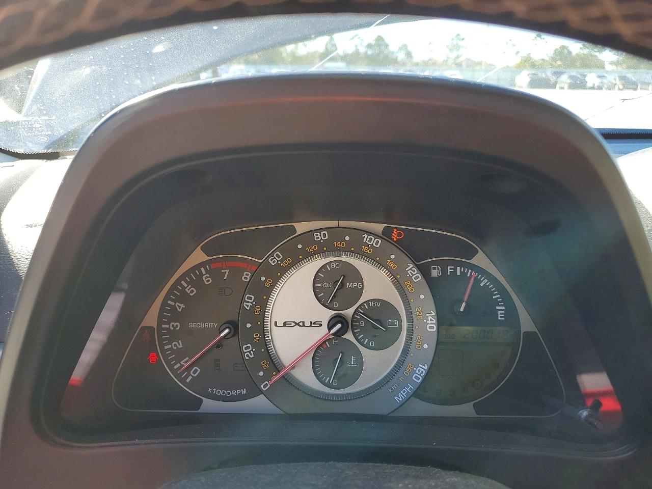 2004 Lexus Is 300 Blue vin: JTHBD192340082821