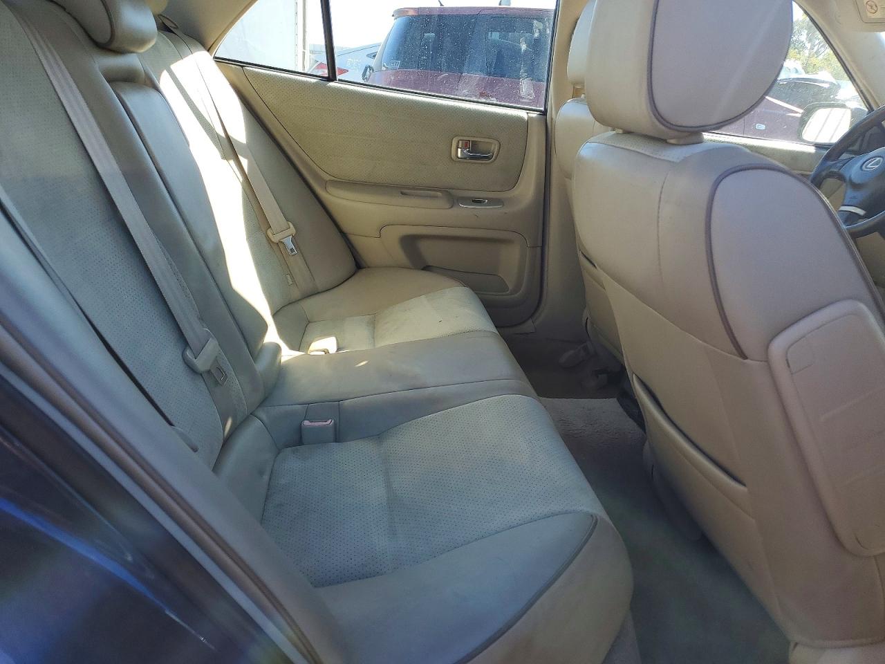 2004 Lexus Is 300 Blue vin: JTHBD192340082821
