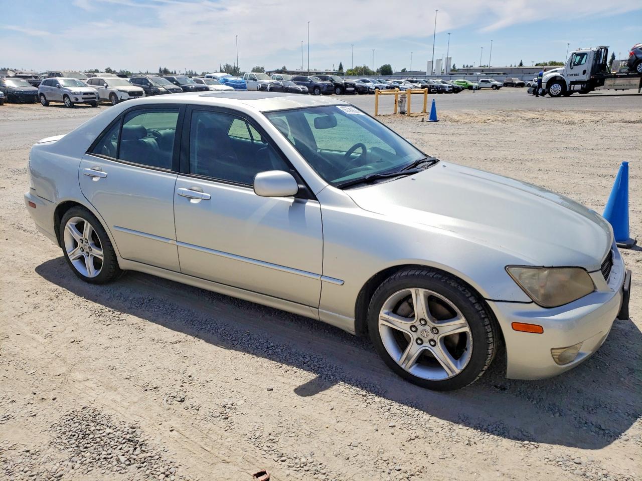 2004 Lexus Is 300 Silver vin: JTHBD192340091521