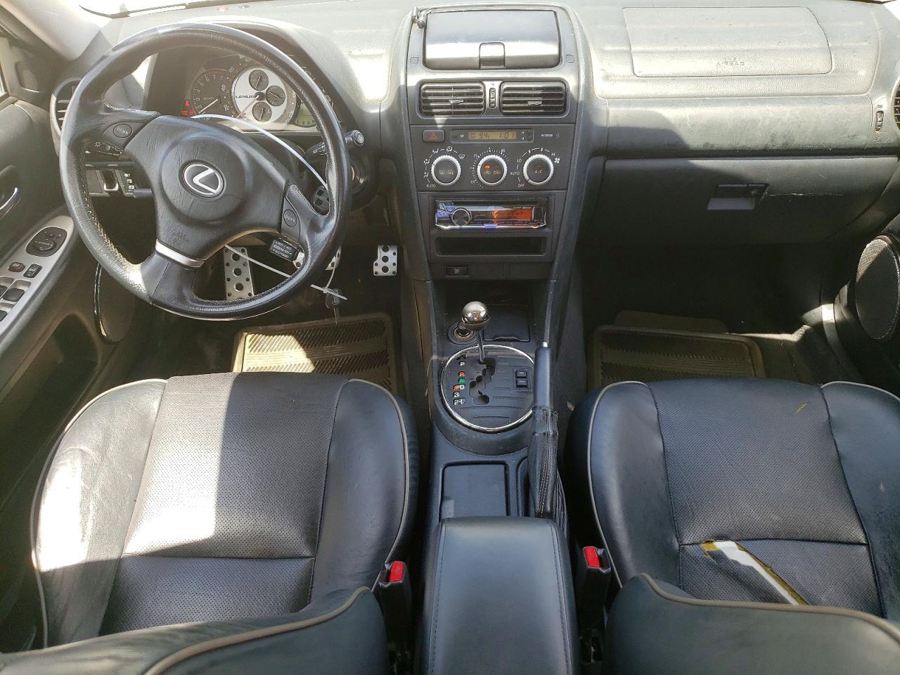 2004 Lexus Is 300 Silver vin: JTHBD192340091521