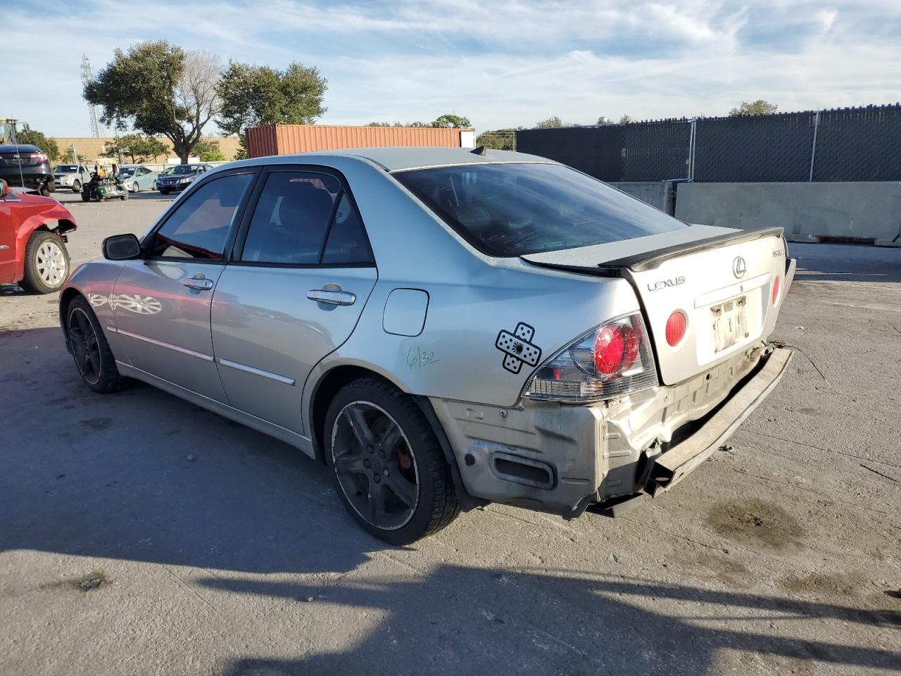 2004 Lexus Is 300 Silver vin: JTHBD192340093303