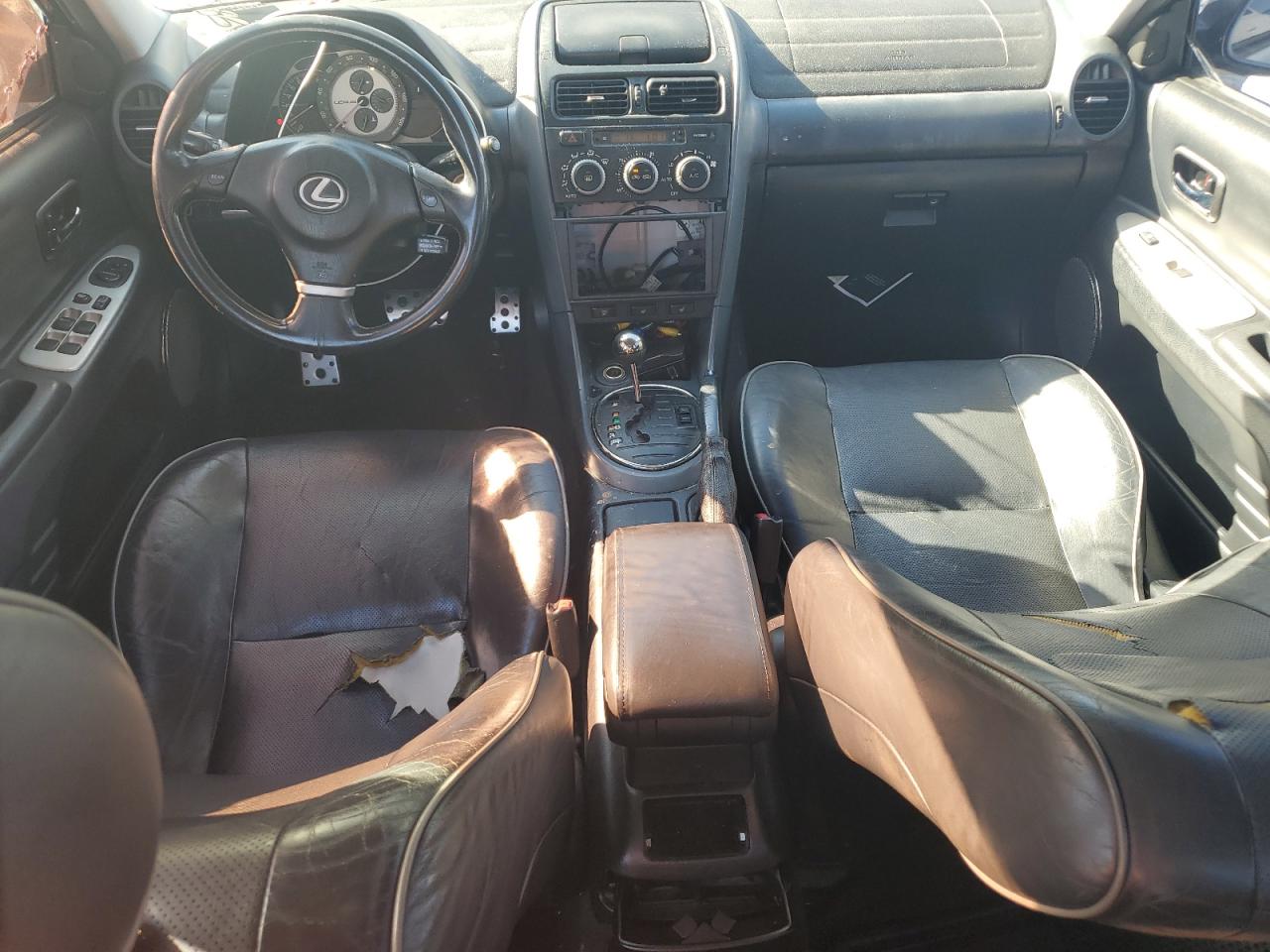 2004 Lexus Is 300 Silver vin: JTHBD192340093303