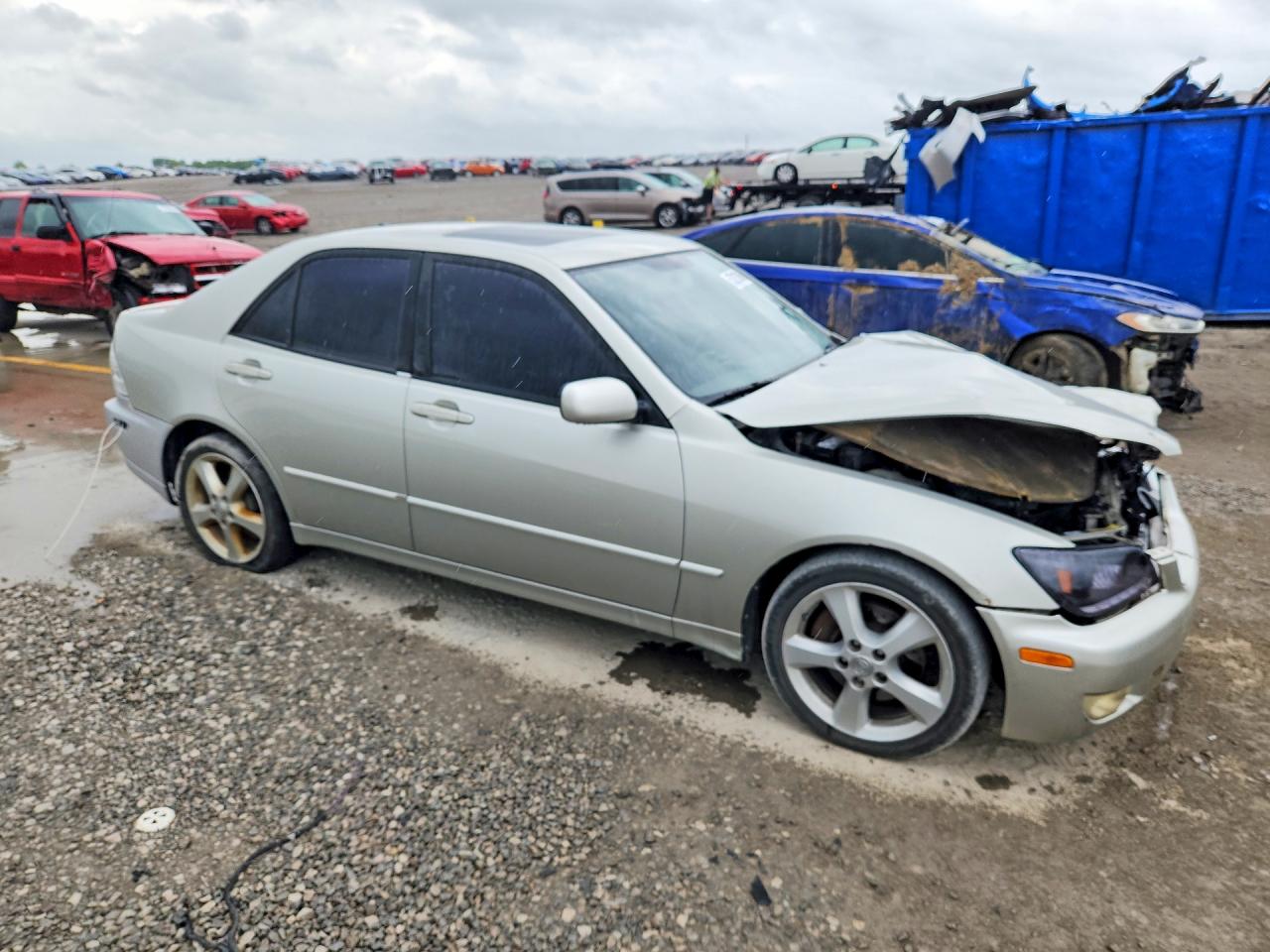 2002 Lexus Is 300 Silver vin: JTHBD192420064065