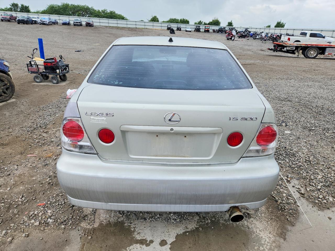 2002 Lexus Is 300 Silver vin: JTHBD192420064065