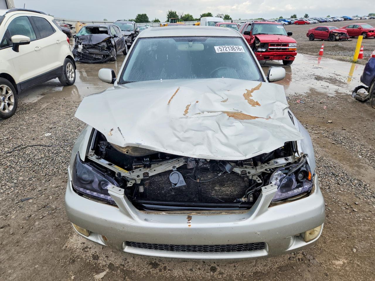 2002 Lexus Is 300 Silver vin: JTHBD192420064065